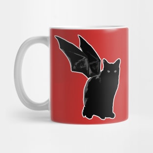 Death Stare from Ciabatta, Bat-Cat Mug
